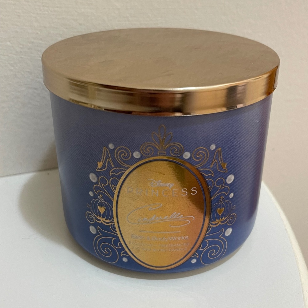 Disney Princess Bath & Body Works Cinderella Candle - Brand New